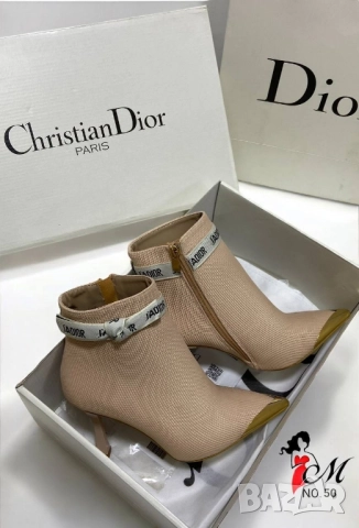 дамски боти на ток jadore christian dior , снимка 3 - Дамски боти - 51744193