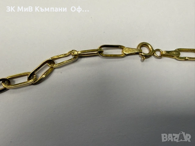 Златно дамско колие - 4.54гр. - 18К, снимка 3 - Колиета, медальони, синджири - 54303660