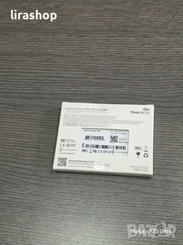 ТОП ЦЕНА! SSD Team Group EX2 1TB Черен, снимка 2 - Твърди дискове - 53111459