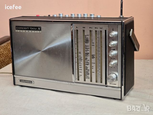 Grundig Concert-Boy Automatic N210 радио, снимка 5 - Радиокасетофони, транзистори - 45492907