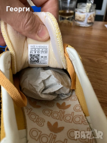 Оригинални маратонки Adidas Gazelle , снимка 10 - Маратонки - 53372282