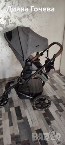 Бебешка количка EASYWALKER - Harvey 3 PREMIUM , Diamond Grey, снимка 3 - Детски колички - 46343268