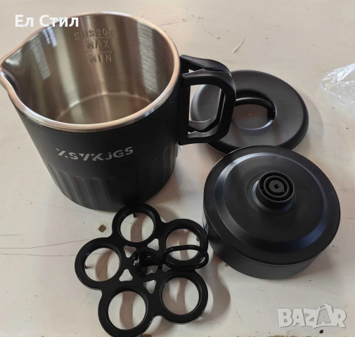 Преносим електрически чайник от неръждаема стомана, снимка 6 - Други - 53588239