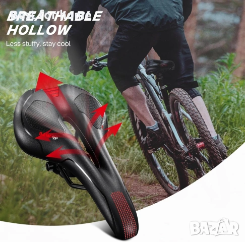 Седло за планинско колоездене YOUNGDO, снимка 3 - Аксесоари за велосипеди - 53470977