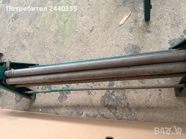 Това е ръчна валцова машина (ламариноръчна ролкова машина , снимка 10 - Индустриална техника - 52030761