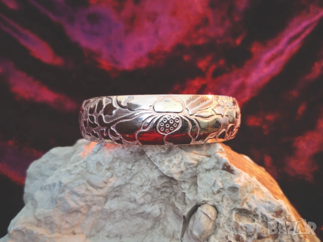 Медна терапевтична гривна 14