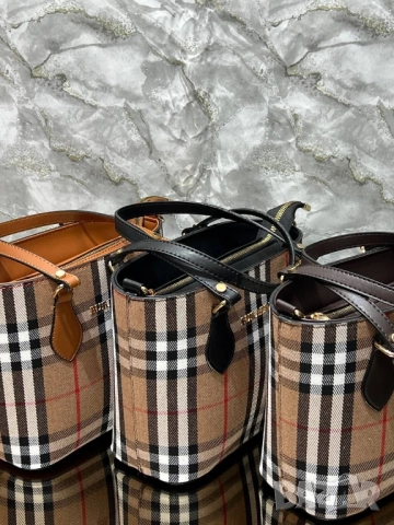 чанти Burbery mini Kova 🤎 ↕️ 29 cm ↔️ 25cm , снимка 6 - Чанти - 52125878