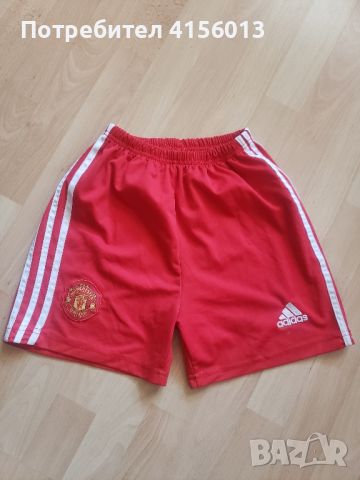 Оригинални къси гащи Adidas Manchester United , снимка 1 - Детски къси панталони - 46511779