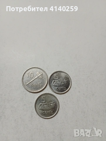 ОСТРОВ ФИДЖИ МОНЕТИ , снимка 3 - Нумизматика и бонистика - 53742209