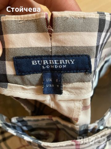 Burberry дамски къс панталон тип бермуди , снимка 6 - Къси панталони и бермуди - 46747759