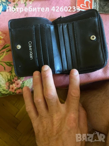 Портфейл Calvin Klein, снимка 4 - Портфейли, портмонета - 51163700