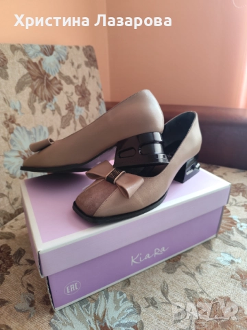 Чисто нови и много красиви дамски обувки 36 номер, снимка 6 - Дамски обувки на ток - 51942526