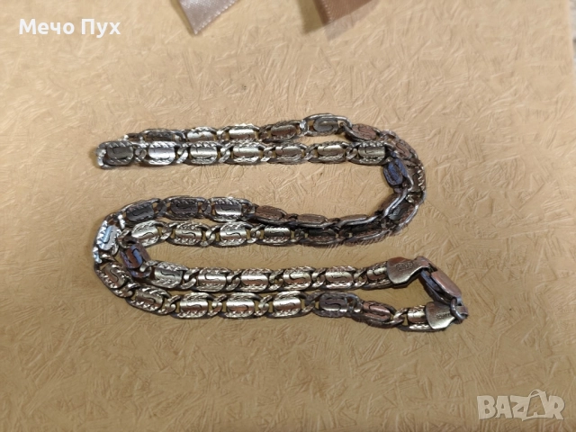 Сребърен синджир (365), снимка 6 - Колиета, медальони, синджири - 52504301