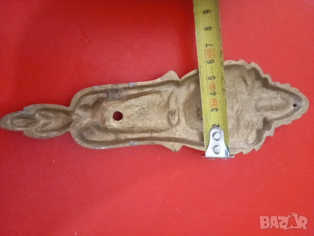 стара метална апликация,обков, снимка 4 - Други ценни предмети - 53075343