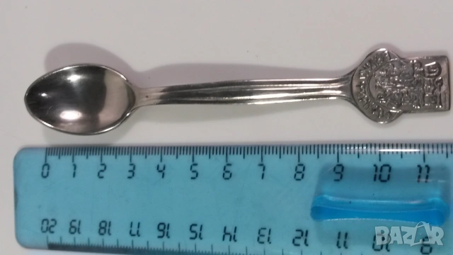 Сувенирни лъжички за кафе СДМПБУ Велико Търново Ножарска Ф-ка Сърп и Чук, снимка 12 - Антикварни и старинни предмети - 54083590