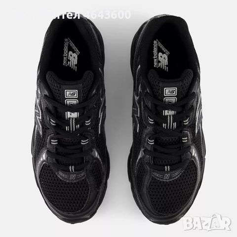 Мъжки маратонки New Balance 740v2 Black Grey Silver, снимка 3 - Маратонки - 52336202