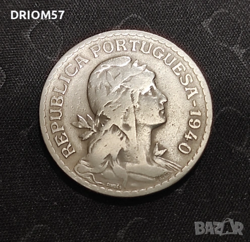 Монети Португалия - 2 бр. [1940], снимка 4 - Нумизматика и бонистика - 53457536
