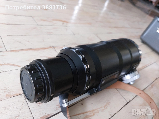 Фотоснайпер Зенит ЕС с Обектив TAIR-3S 300мм F4.5 + Индустар 50мм, снимка 8 - Фотоапарати - 51511571