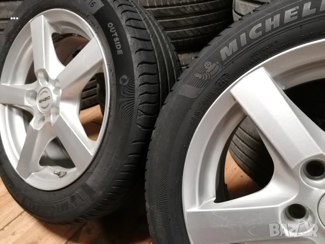 джанти 16 5х114,3 Toyota Honda Mazda Kia Hyundai Nissan Mitsubishi Suzuki с гуми 195/55/16 Michelin, снимка 12 - Гуми и джанти - 53800544