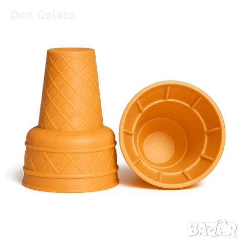 Вафлени фунийки за сладолед малка Чаша, снимка 1