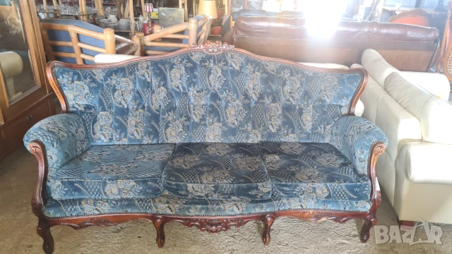 барокова холова гарнитура, снимка 5 - Дивани и мека мебел - 50699445