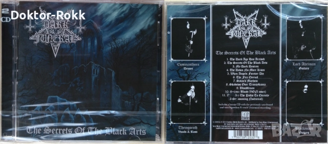 Dark Funeral - CD - оригинални Black Metal дискове, снимка 4 - CD дискове - 50133147