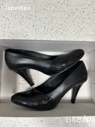 Дамски обувки от естествена кожа марка Santonelli, снимка 2 - Дамски обувки на ток - 52424770