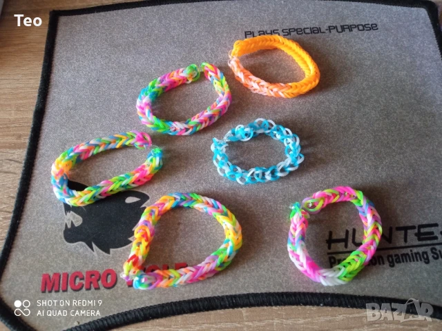 Гривнички от ластик за ръка 