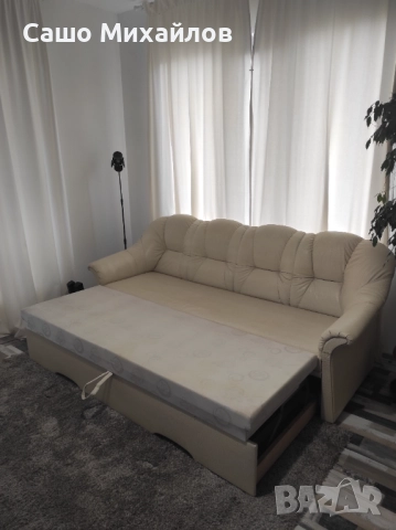 Диван еко кожа, снимка 2 - Дивани и мека мебел - 52461798