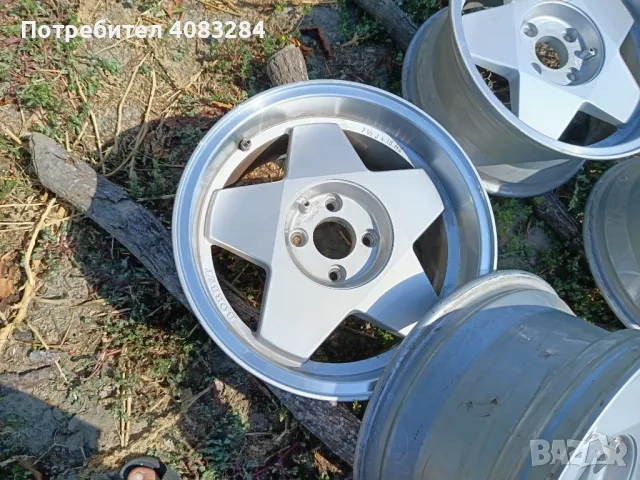 Borbet A 16ки 7 1/2 J H2 4x108 централен 63.3 Джанти за Форд, снимка 3 - Гуми и джанти - 47189207