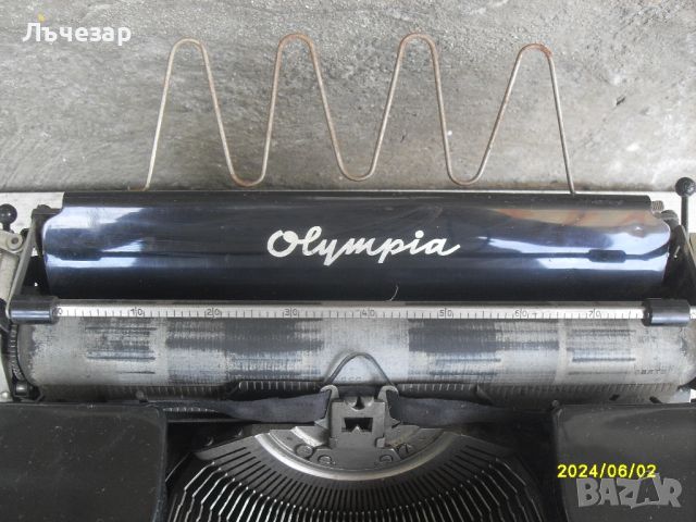Продавам пишешта машина "OLYMPIA", снимка 2 - Други ценни предмети - 46021186