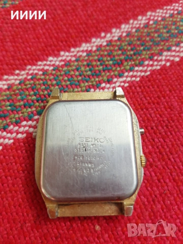 Мъжки часовник SEIKO комбиниран, снимка 2 - Мъжки - 53705843
