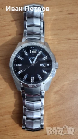 Мъжки Кварцов Часовник Фосил