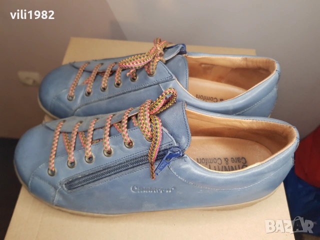 Унисекс Дамски/Мъжки обувки Cinnamon естествена кожа 42, снимка 3 - Ежедневни обувки - 53854797