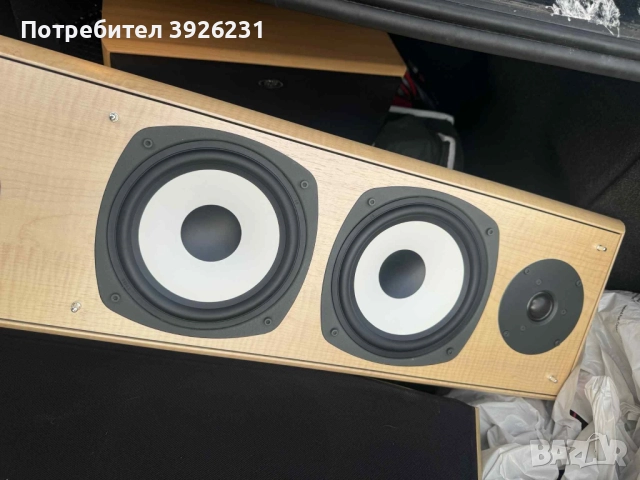 Eltax Symphony 8.3 – Hi-Fi тонколони за ценители с усилвател Onkyo и дистанционнои всички кабели, снимка 11 - Тонколони - 51634832