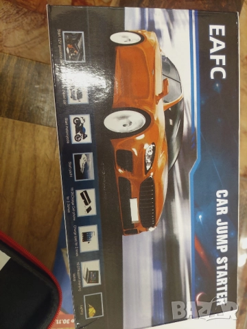 Стартер за автомобилен двигател,600/1200/2000A,EAFC,12V car jump starter, снимка 5 - Друга електроника - 52533715