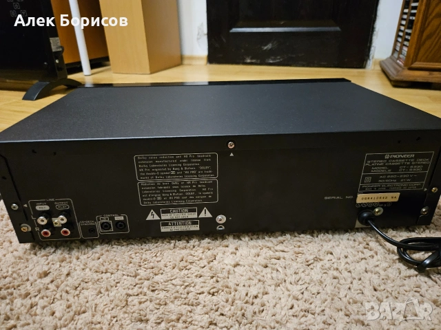 3 глав дек Pioneer CT-S530, снимка 5 - Декове - 53085546