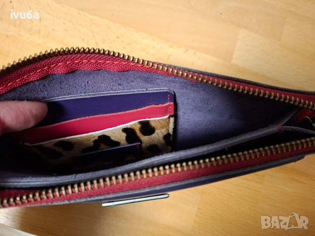 Дизайнерско портмоне и кардхолдер, снимка 3 - Портфейли, портмонета - 53152743
