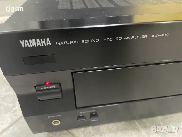 Усилвател YAMAHA AX-492, снимка 2 - Ресийвъри, усилватели, смесителни пултове - 48438404