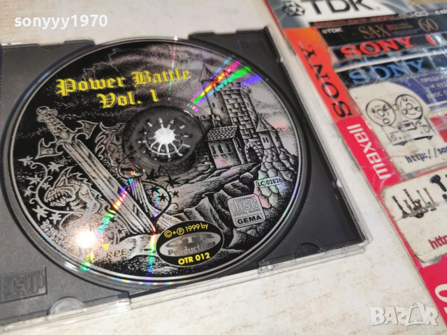 POWER BATTLE 1 CD-ВНОС GERMANY 0304261745H2E6R, снимка 14 - CD дискове - 54081849