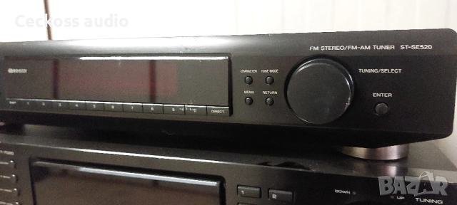 Тунер SONY ST-SE520, снимка 5 - Ресийвъри, усилватели, смесителни пултове - 51462195