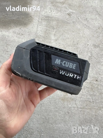 Wurth M-Cube 4Ah батерия, снимка 2 - Други инструменти - 53060559