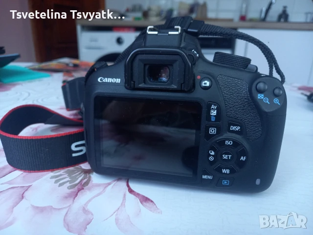 Фотоапарат Canon EOS 1200D, снимка 4 - Фотоапарати - 50828415