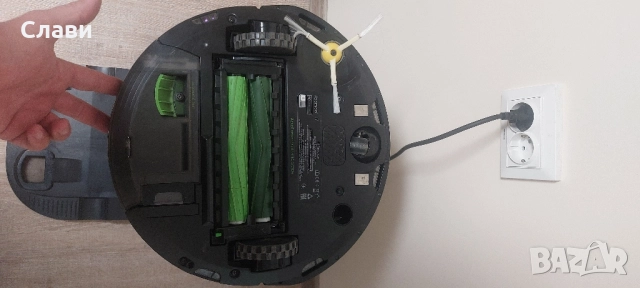 iROBOT i7 Clean base с станция за самопочистване, снимка 4 - Прахосмукачки - 52369282