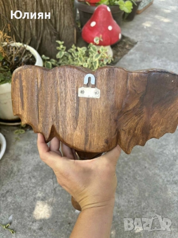 Слонска глава от тиково дърво , снимка 2 - Декорация за дома - 51580967