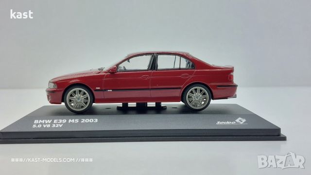 KAST-Models Умален модел на BMW M5 E39 Solido 1/43, снимка 2 - Колекции - 45092890