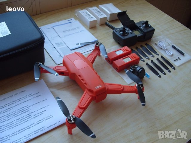 Дрон L900 SE MAX 4K, лазерен сензор, 3 батерии + кейс, снимка 6 - Дронове и аксесоари - 43754824