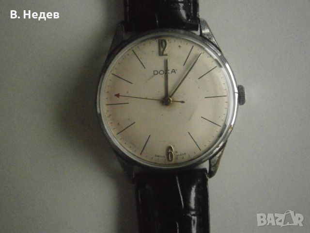 ЛОТ 2 часовника DOXA, anti-magnetic, cal. doxa 103+doxa 98, 35mm/37mm!, снимка 2 - Мъжки - 45567814