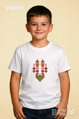 Дървото на живота - Растящи ромбове, снимка 3 - Детски Блузи и туники - 54081143