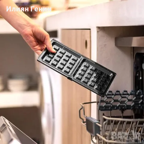 Грил за сандвичи и гофрети, снимка 6 - Скари - 49734841